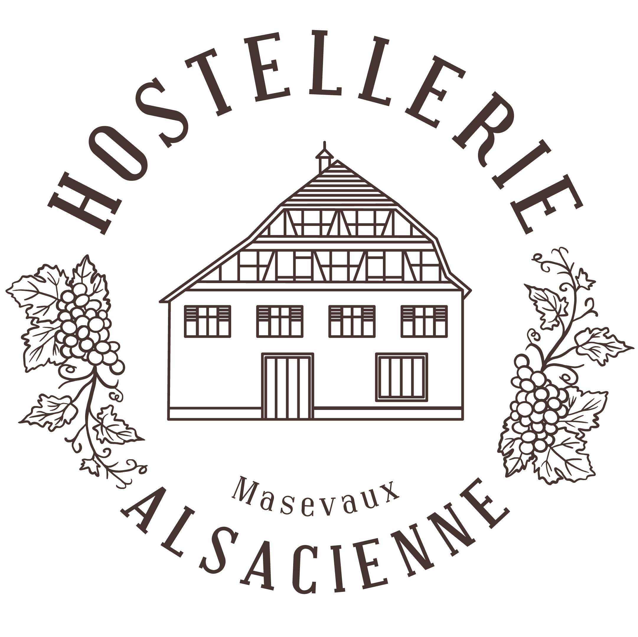 Logo contour de l'Hostellerie Alsacienne